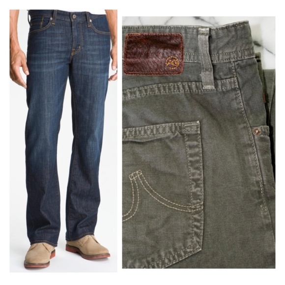 AG Adriano Goldschmied Other - AG The Protege Straight Leg Jeans in Sulfur Green